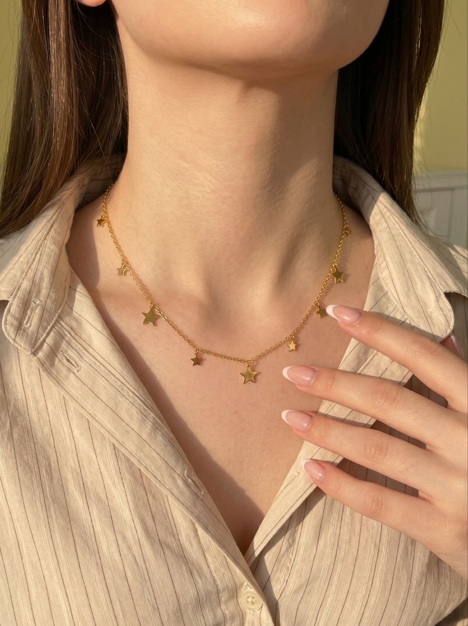 Golden Star Necklace