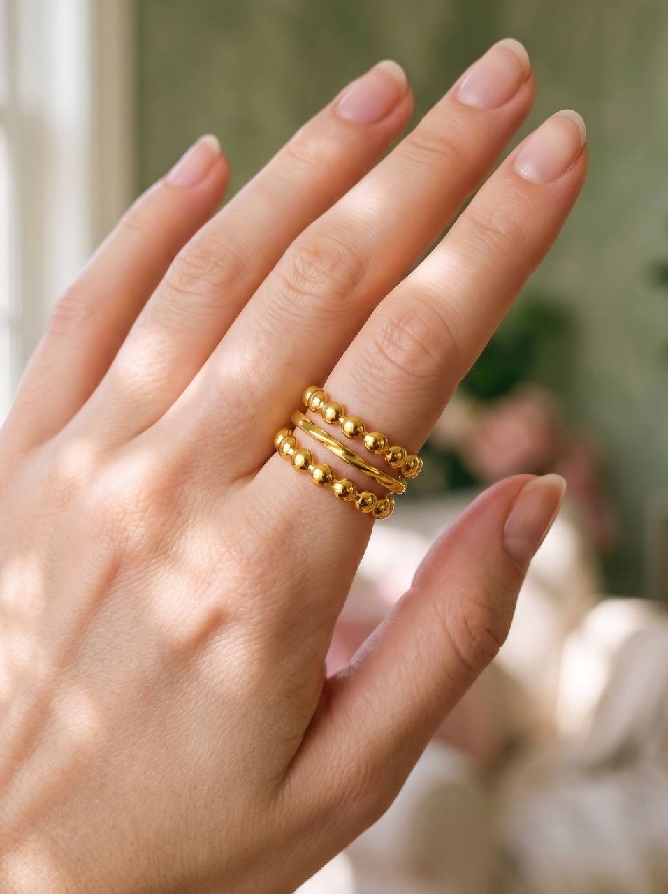 Triple Coil Ring