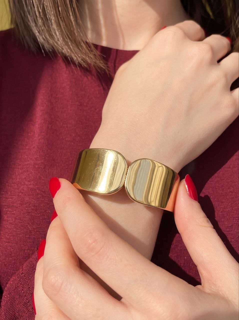 Split Panel Bangle