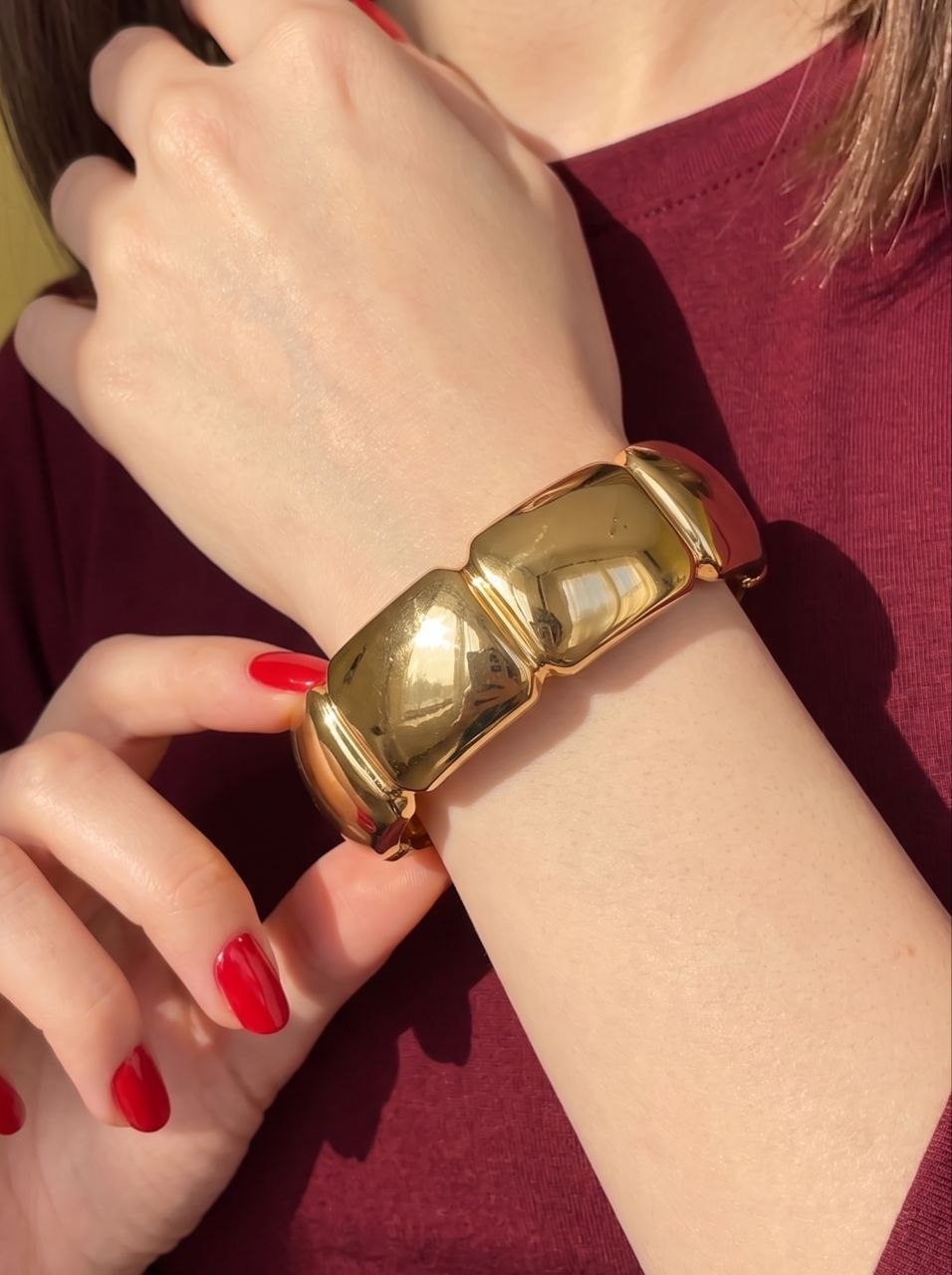 Chunky Segment Bangle