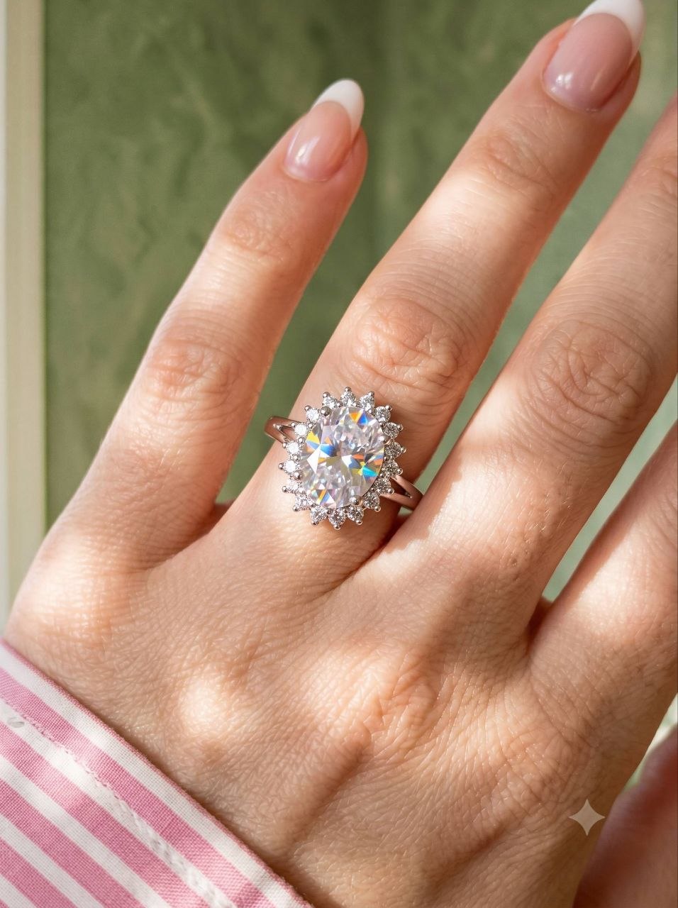 White Diamond Ring
