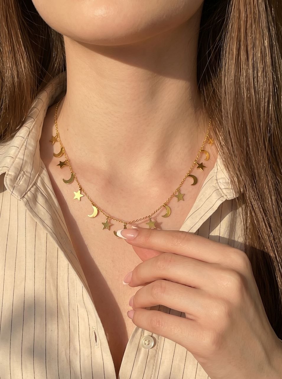 Moon & Star Necklace