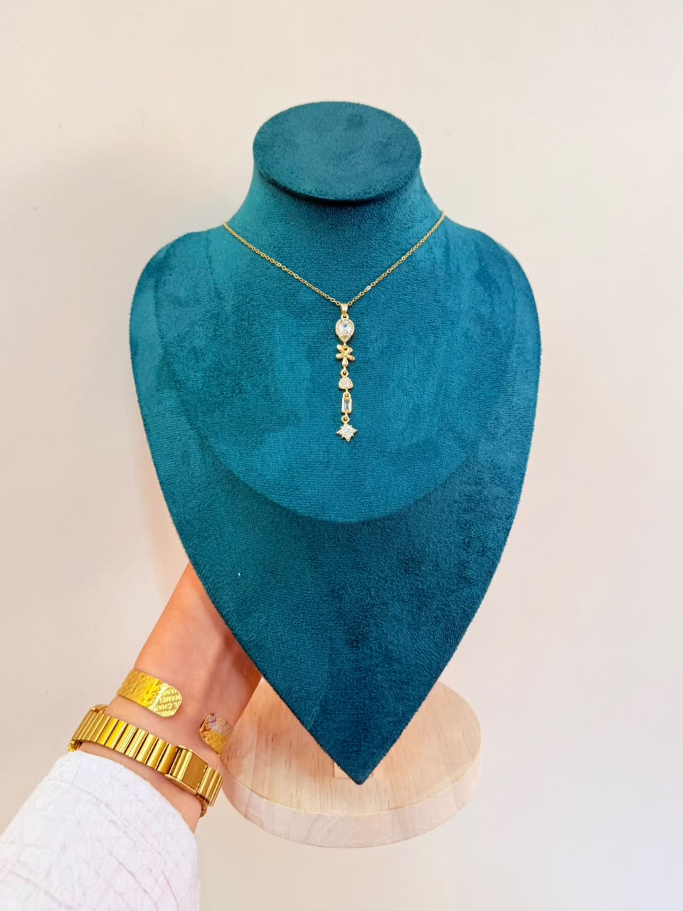 Gold Crystal Mix Drop